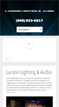 Mobile Screenshot of larsonlighting.com